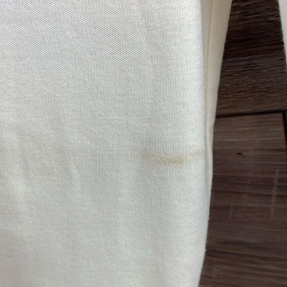 Lisa International Ladies Elastic Waist Pants, Size Large, Off White Cream Color - Picture 4 of 7